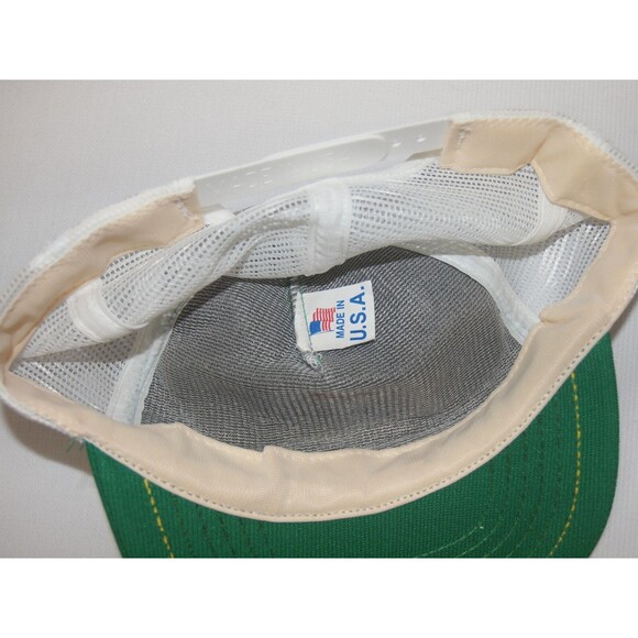 Vintage Funny Golf Swing Miracle Hat Green Mesh Snapback Trucker Hat 70's -80's - Picture 6 of 6